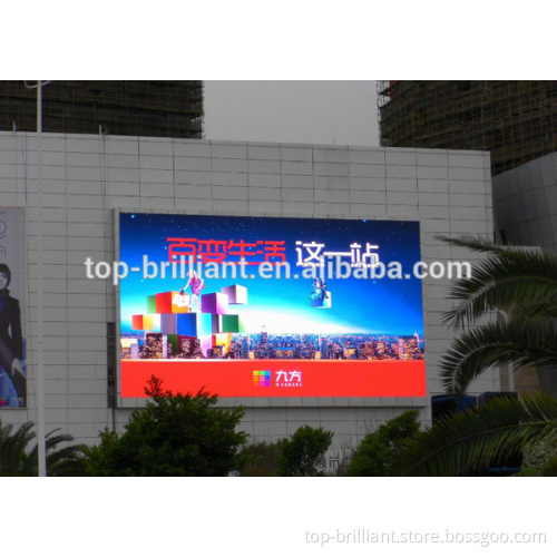 P10 electronic outdoor led advertising screen display